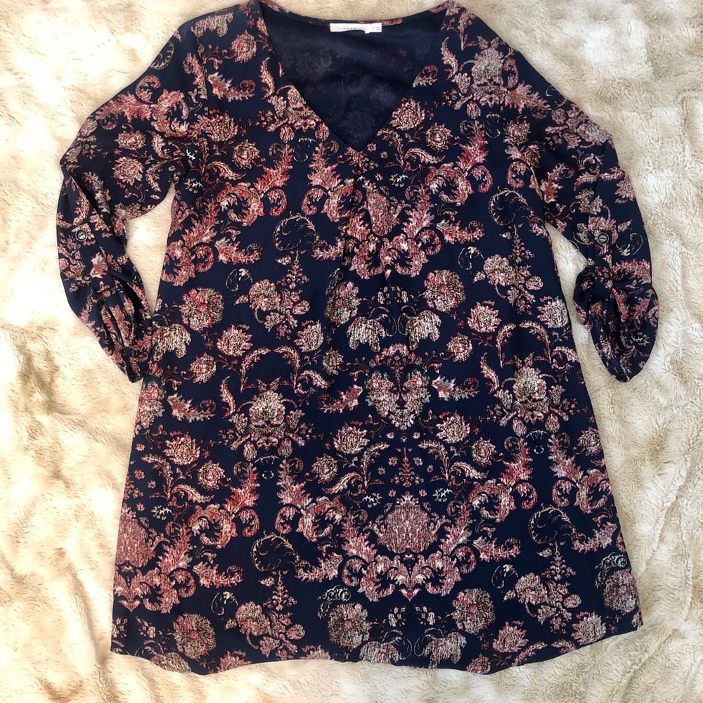 Lush Nordstrom Fall Babydoll dress